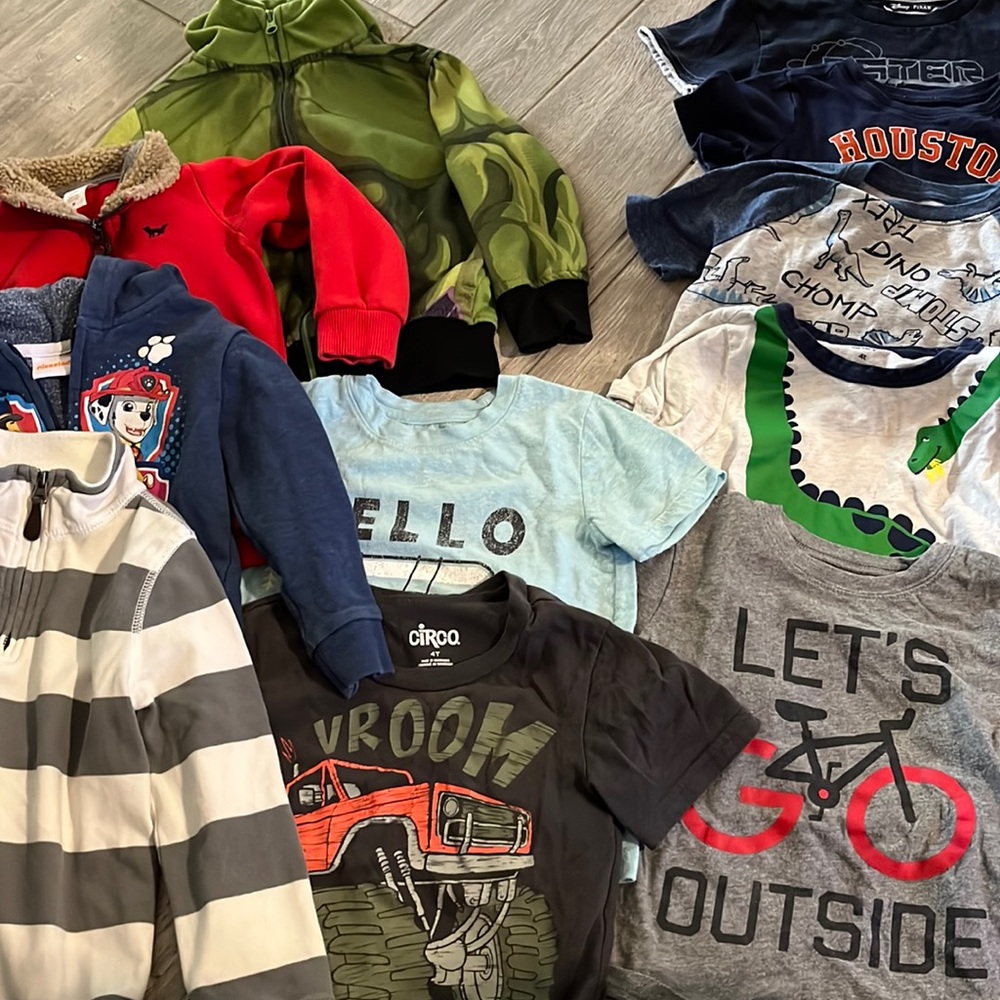 Boys sz 4t shirt lot